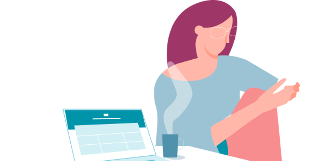 Financial Support Illustration For Web